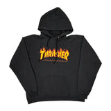 Thrasher Graphic Hoodie - Medium Black Cotton