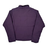 Reebok Reversible Jacket - Small Purple Nylon