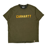 Carhartt Force Carhartt T-Shirt - XL Green Cotton