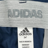 Adidas Shorts - Medium Blue Polyester
