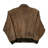 Britches Leather Jacket - Large Brown Leather