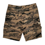 Boule Doy Cargo Shorts - 36W 12L Brown Cotton