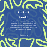 Electric Blue Dizzy Dreams iPhone 12/ iPhone 12 Pro Case