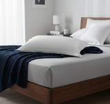 Anypillow Pillowcase 51x66cm White Pure Real Silk For Comfortable And Relaxing Home Bed