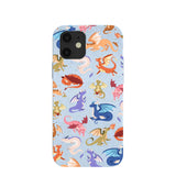 Powder Blue Dragon Cuties iPhone 12/ iPhone 12 Pro Case