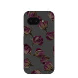 Black Dried Rosebuds Google Pixel 9a Case
