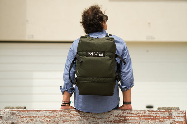 Sports Vegan Duffle Bag green - Made with ocean plastic