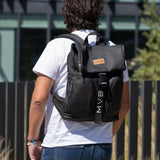 Xclusive Laptop Vegan Backpack black