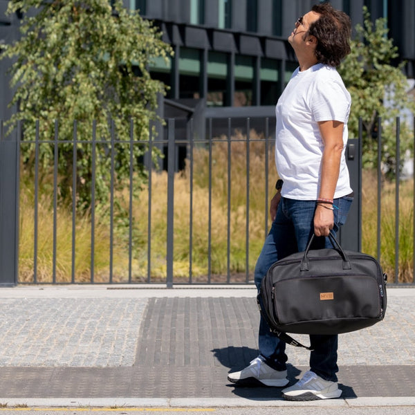 Xclusive Vegan Duffle bag black