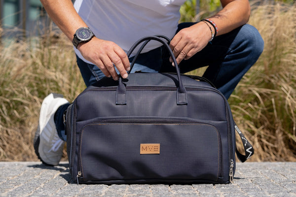 Xclusive Vegan Duffle bag blue