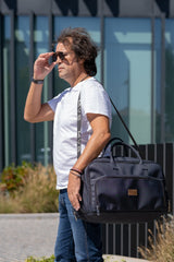 Xclusive Vegan Duffle bag blue