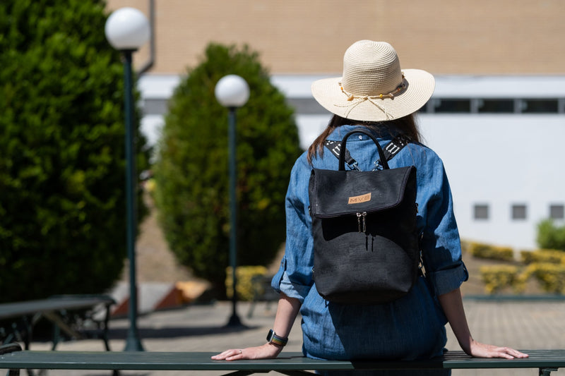 Trio Vegan Backpack HB black
