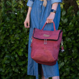 Trio Vegan Backpack HB Cherry