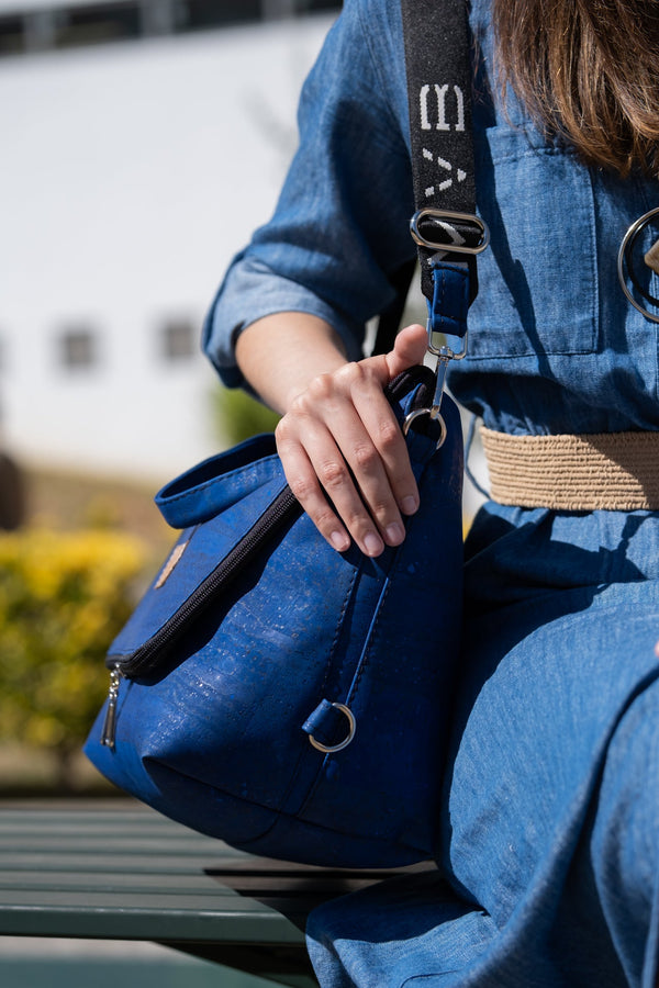 Trio Vegan Backpack Blue