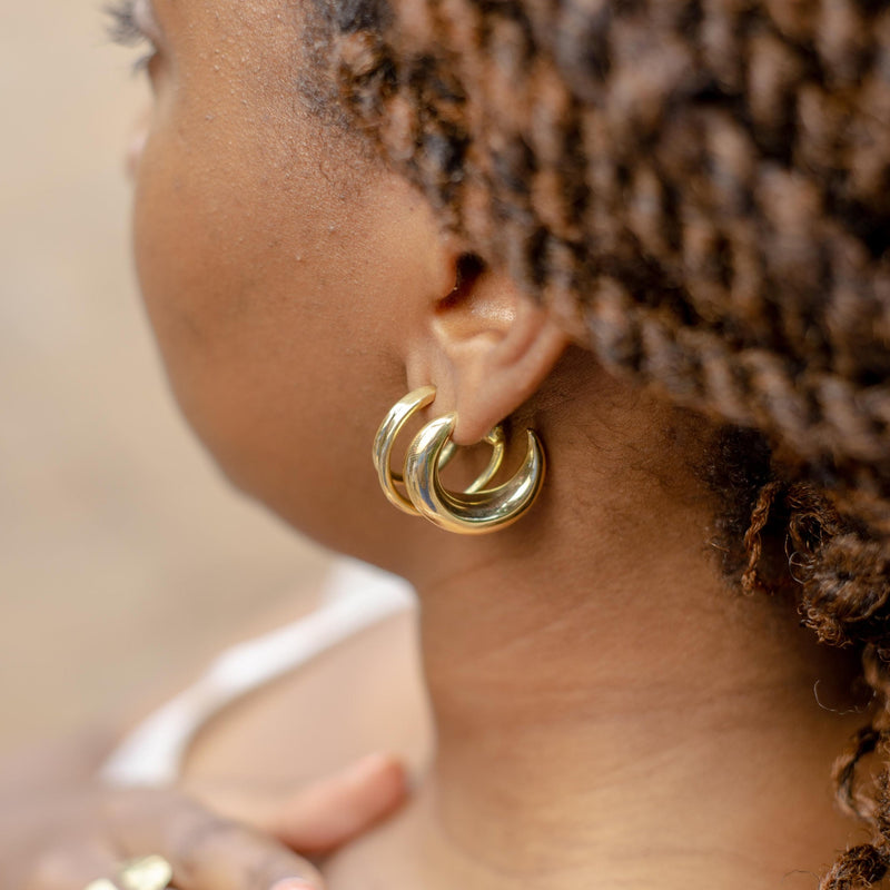 Umoja Hoop Earring