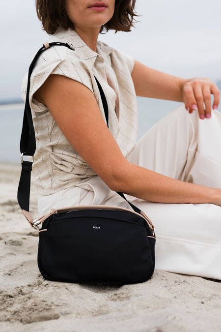 The Everyday Crossbody Bag - Black