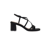 Cassia Vegan Block Heel Strappy Sandal