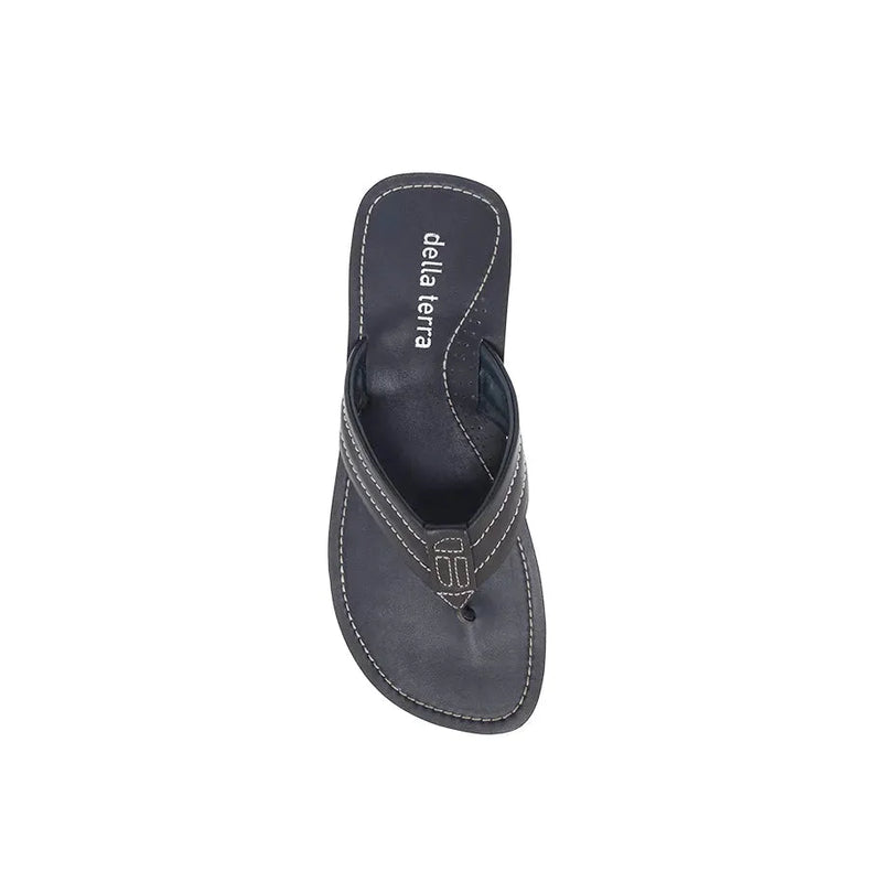 River Vegan Flat Slip-On Sandal