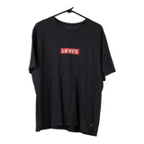 Vintage black Levis T-Shirt - mens large