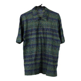 Vintage blue Unbranded Polo Shirt - mens xx-large