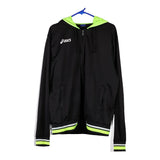 Vintage black Asics Track Jacket - mens large