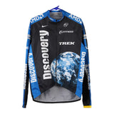 Vintage black Cycling Nike Track Jacket - mens small