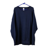 Vintage navy Gildan Sweatshirt - mens xxx-large