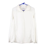 Vintage white Columbia Fleece - mens x-large