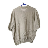Vintage beige Unbranded Polo Shirt - mens medium