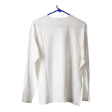 Vintage white Champion Long Sleeve Top - womens x-large