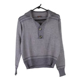 Vintage grey Unbranded Cardigan - mens medium