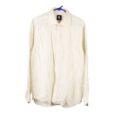 Vintage yellow Roccobarocco Shirt - mens medium