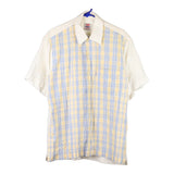 Vintage cream Levis Short Sleeve Shirt - mens medium