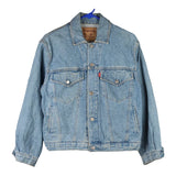 Vintage blue Unbranded Denim Jacket - womens large