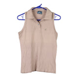 Vintage beige North Pole Polo Shirt - womens medium