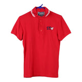 Vintage red Sweet Years Polo Shirt - mens medium