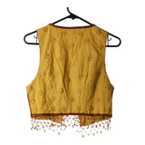 Vintage gold Unbranded Waistcoat - womens small