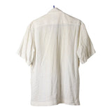 Vintage cream Levis Short Sleeve Shirt - mens medium