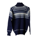 Vintage blue Old Mill  Jumper - mens medium