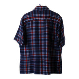 Vintage blue Unbranded Short Sleeve Shirt - mens xx-large