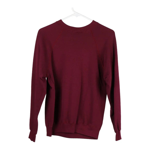 Vintage burgundy St. Barnabas Warriors Tultex Sweatshirt - mens small
