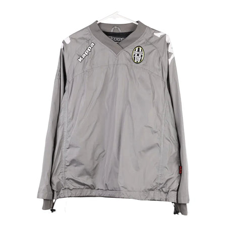 Age 16 A.C. Siena Kappa Football Windbreaker - 2XL Grey Polyester