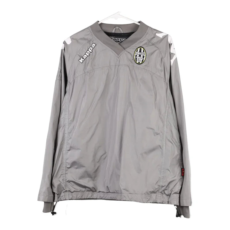 Age 16 A.C. Siena Kappa Football Windbreaker - 2XL Grey Polyester