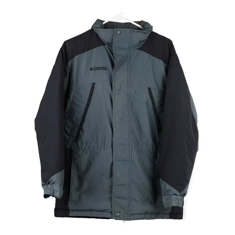 Age 14-16 Columbia Jacket - XL Grey Nylon