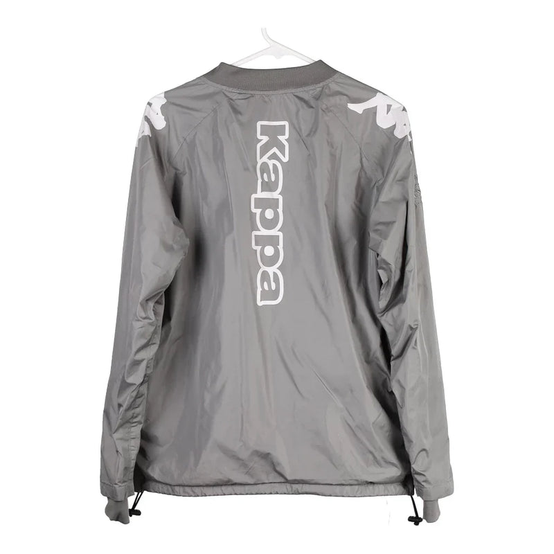 Age 16 A.C. Siena Kappa Football Windbreaker - 2XL Grey Polyester