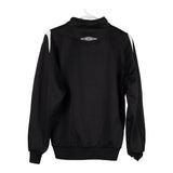 Age 12 Valeer JF Umbro Football 1/4 Zip - XL Black Polyester