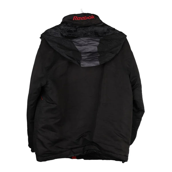 Age 16 Reebok Jacket - XL Black Nylon