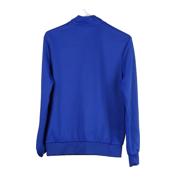 Age 14 Madonna di Sotto Sassuolo Lotto Football 1/4 Zip - XL Blue Polyester