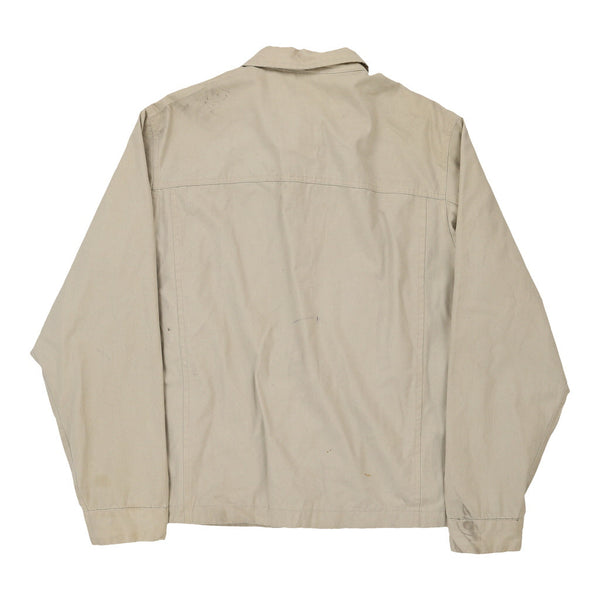 Vintage beige Old Navy Harrington Jacket - mens medium