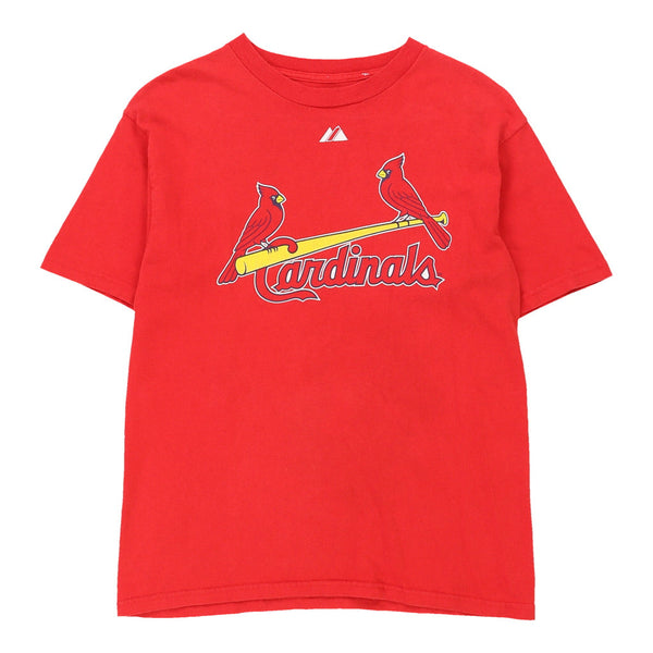 Vintage red St. Louis Cardinals Majestic T-Shirt - womens large